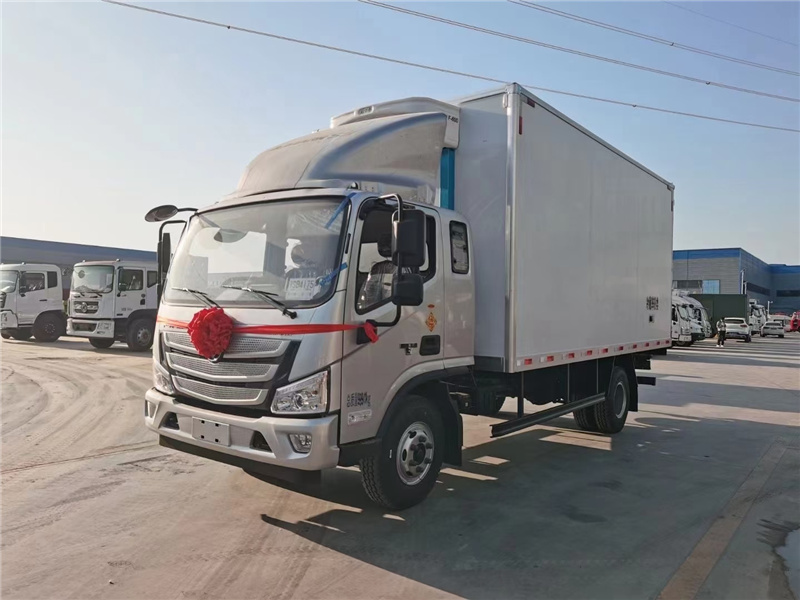 國六福田5米1排半歐馬可S3冷藏車(chē)