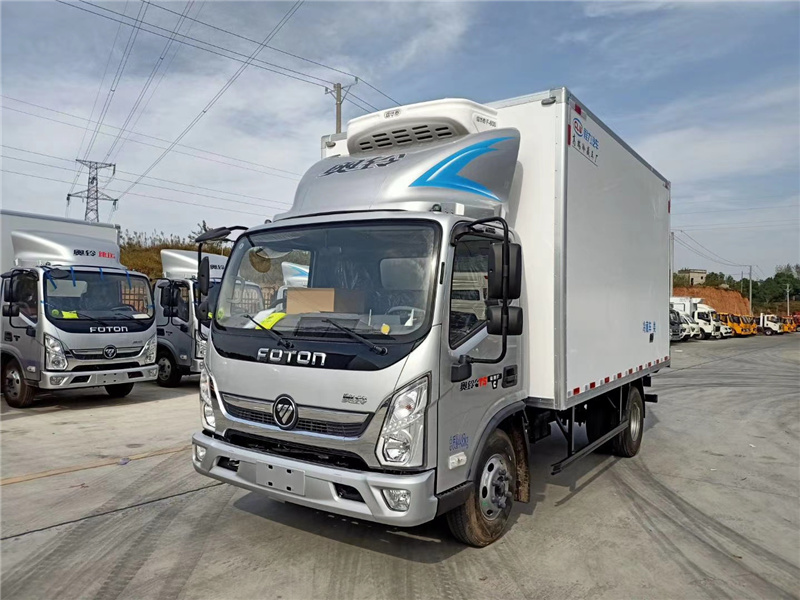 國六福田奧鈴CTS寬體冷藏車(chē)