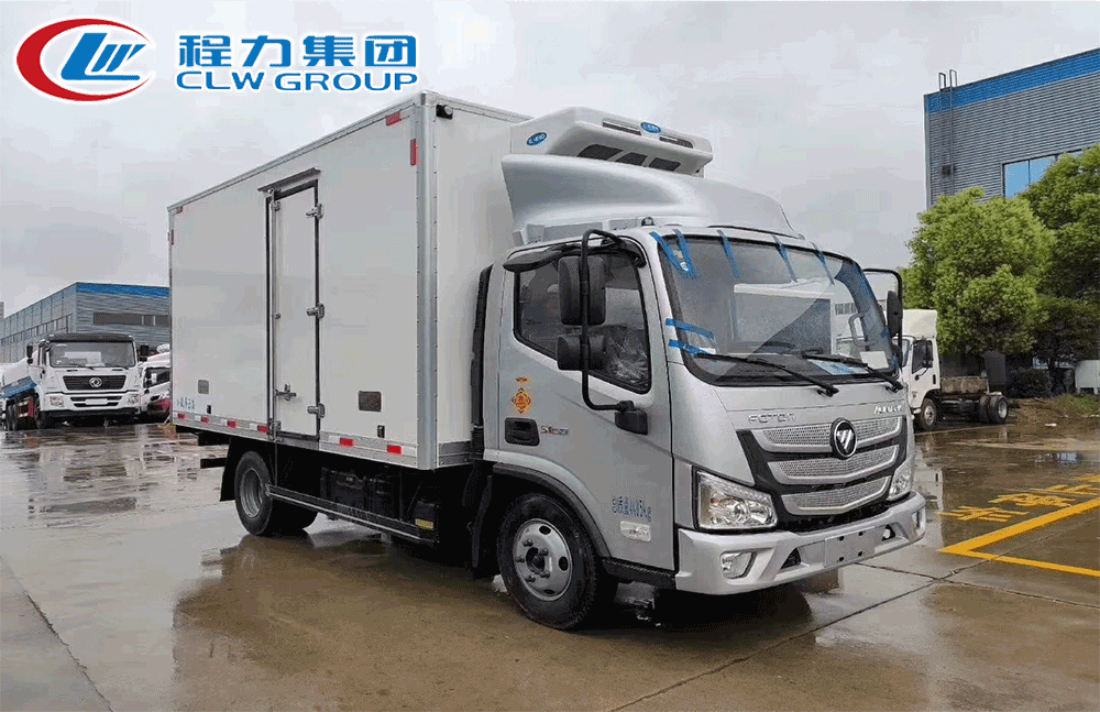 國六福田歐馬可S1冷藏車(chē)