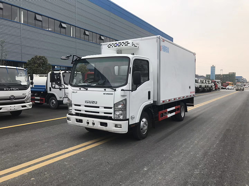 國六慶鈴五十鈴KV600冷藏車(chē)