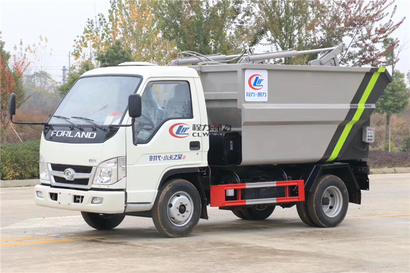 國六福田3方無(wú)泄漏壓縮垃圾車(chē)