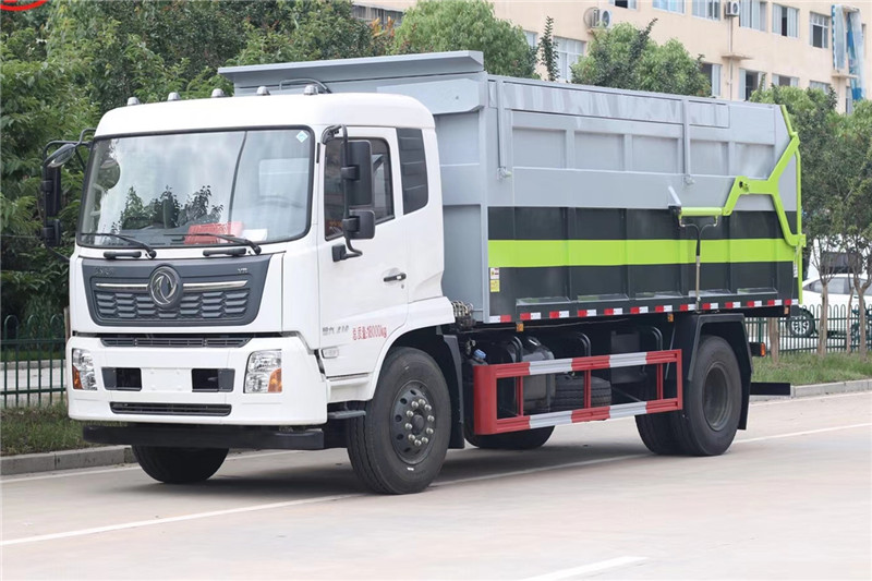 國六東風(fēng)天錦 15-17方對接垃圾車(chē)