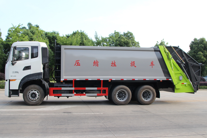 國六東風(fēng)天龍 20方 壓縮垃圾車(chē)